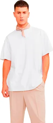 Produktbild von Jack & Jones Blaharvey Zcph Kurzarm-t-shirt Weiß L Mann Weiß L