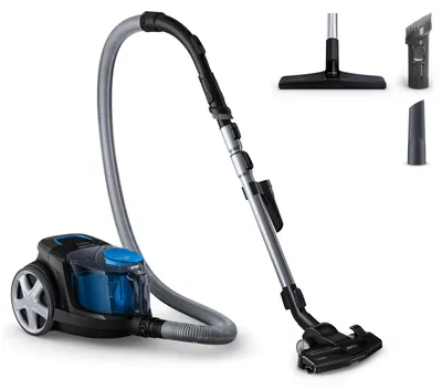 Produktbild von Philips 3000 series PowerPro Compact FC9331/09 Beutelloser Staubsauger, 900 W, Zylinder-Vakuum, Trocken, Beutellos, 1,5 l, HEPA