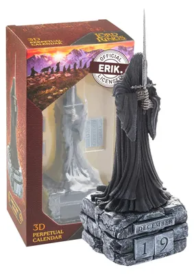 Ewiger 3D-Kalender Der Herr der Ringe, Schreibtischkalender