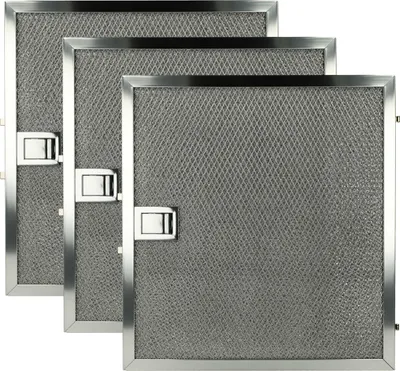Produktbild von vhbw 3x Filter Metallfettfilter kompatibel mit Miele DA 430-4, DA 430-4 EXT Dunstabzugshaube, Metall