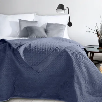 Produktbild von Tagesdecke D91 ADRI 200X220 CM dunkelblau