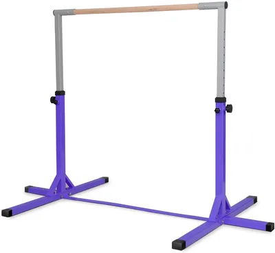 Produktbild von GOPLUS Turnstange für Kinder, Fitnessgeräte Horizontale Training Bar, Höhenverstellbare Trainingsstange Stabil aus Stahlrohr, Horizontale Leiste für Übung Training Klimmzug Turnen