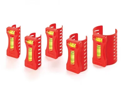 Produktbild von Satz von Wasserwaagen KAPRO® 350 1/2"-2", 5-teilig, für Rohre und Leitungen
