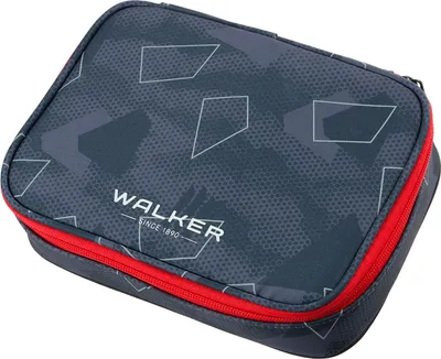 Immagine prodotto di Walker astuccio per matite Wizzard Pencil Box Big Grey Polygon grigio scuro