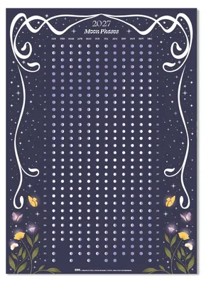 Produktbild von Grupo Erik Astral Horoskop Mondkalender 2027 Wandkalender Familienkalender