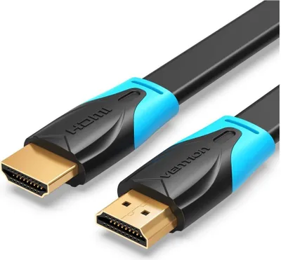 Image de Vention VAA-B02-L200 Câble HDMI plat de 2 m noir
