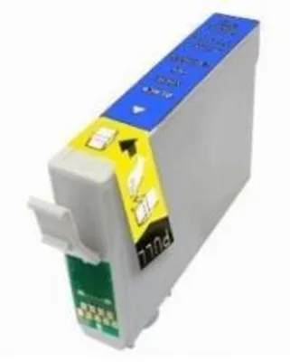 Image de Cartouche d'encre compatible avec avec Epson T0712 cyan pour Stylus D120 D78 D92 DX4000 DX4050 DX4400 DX4450 DX5000 DX5050 DX5500 DX6000 DX6050.......