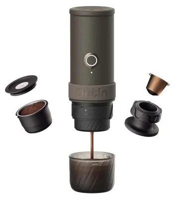 Produktbild von OutIn Mino - Space Grey - Portable Electric Espresso Machine