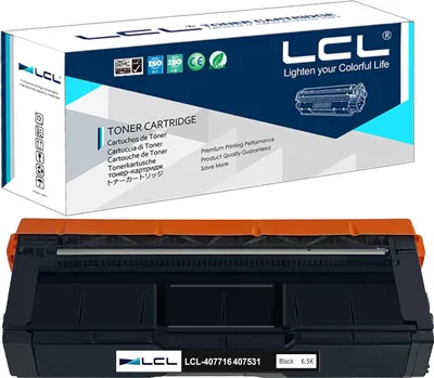 Produktbild von Toner LCL 407716 Schwarz für Ricoh SP C252 C262 6500 Seiten