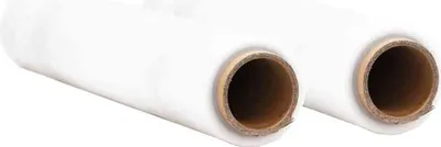 Zdjęcie produktu dla vidaXL Folia stretch 2 szt. przezroczysta 20 μm 50 cm x 150 m