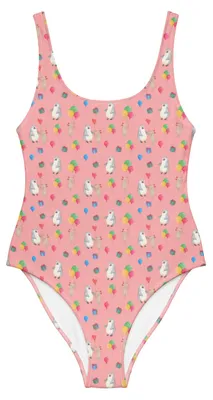Produktbild von Mr. & Mrs. Panda Badebekleidung Maus Pinguin Geburtstag Größe M - Rosa - Geschenk, Badeanzug, Beachwear, Happy Birthday, Strandmode, Bademode, Swimsuit, Geburtstage