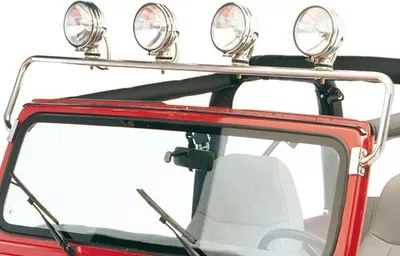 Obrázek produktu pro Držák světla Držák světla z nerezové oceli Jeep CJ 76-86 Wrangler YJ 87-95