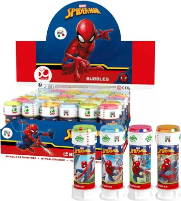 Image de Bańki mydlane 60ml Spider Man (36szt)