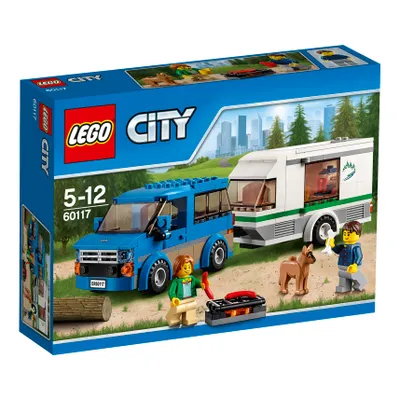 Produktbild von LEGO® City Van & Wohnwagen 60117