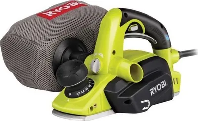 Produktbild von Elektrohobel Ryobi EPN6082CHG, 600 W, 82 mm Hobelbreite, 1,5 mm Hobeltiefe, 0-8 mm Falztiefe, Inkl. 2 Wendemesser