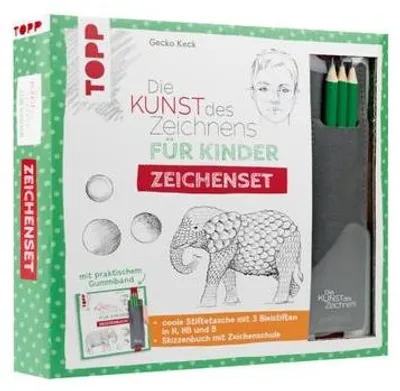 Produktbild von Die Kunst des Zeichnens für Kinder Zeichenset