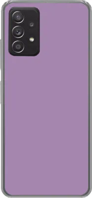 Produktbild von MuchoWow® Handyhülle Schutzhülle Hülle für Telefoonhoesje Samsung Galaxy A33 5G Innenbereich - Violett - Farben - Farbe - Einfarbig Silikon Softcase Handy Hülle - Kartenhalter