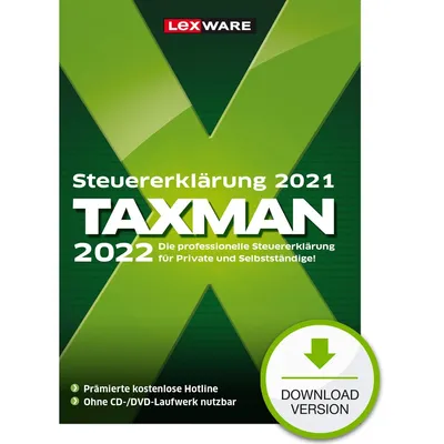 Image de Lexware Taxman 2022 - 1 appareil, téléchargement ESD
