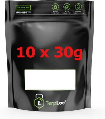 10x 30g Aufbewahrungsbeutel mit TerpLoc-Technologie