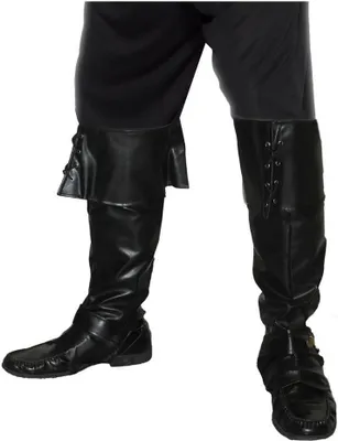 Image de Smiffys - Couvre-bottes - Hommes SM3032 (Taille unique) (Noir)