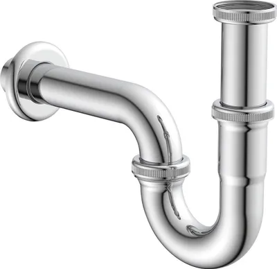 Zdjęcie produktu dla Syfon rurowy Kirchhoff, chrom, 1 1/4" x 32 mm