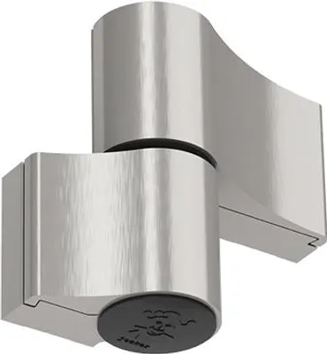 Produktbild von NAJDER Aluminium-Türscharnier - Jocker Typ - Aufschraubband - Doppelscharnier - Scharnier - für Türen - 1 Stück -Montageabstand 67mm - Farbe INOX