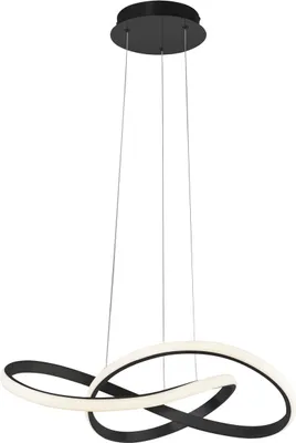 Produktbild von JUST LIGHT MARIA LED Pendelleuchte Warmweiss 25W Schwarz/Weiß 15402-18