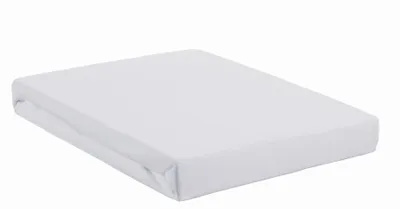 Produktbild von Beddinghouse Jersey Elasthan Spannbettlaken bis 28cm Höhe Farbe Weiss Größe 120/130x200/220x28cm
