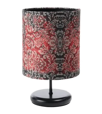 Zdjęcie produktu dla Lampa stołowa RETRO-C czerwona/czarna