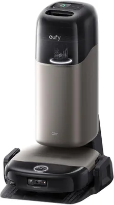 Image de Robot aspirateur Eufy Omni S2 avec fonction de lavage, couleur : gris