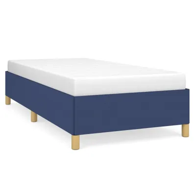 Immagine prodotto di vidaXL Struttura letto senza materasso blu 90x190 cm tessuto
