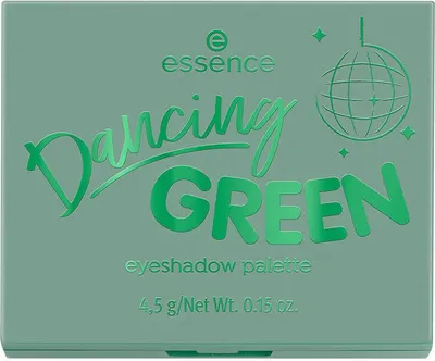 Produktbild von Essence Dancing Green, Puder, Rauchig, Glättend, Mehrfarbig, 6 Farben, Matte, Schimmer, 4,5 g