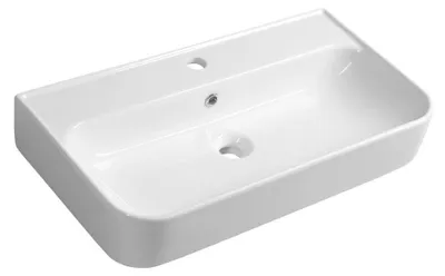 Produktbild von SISTEMA U Keramik-Waschtisch 70x38cm, weiss