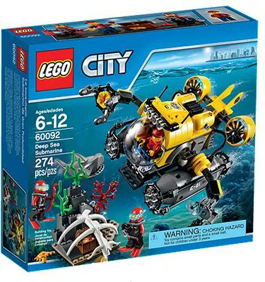 Produktbild von Lego 60092 City - Tiefseetauchboot