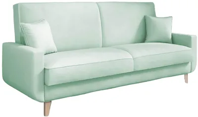 Produktbild von ANMIL Sofa NEMO 211 × 95 × 90 cm in Mint Stoff JASMINE Modernes 3-Sitzer Sofa