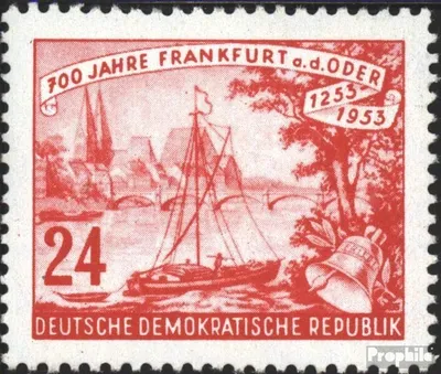Produktbild von Briefmarken DDR 1953 Mi 360 postfrisch 700 Jahre Frankfurt a.d. Oder