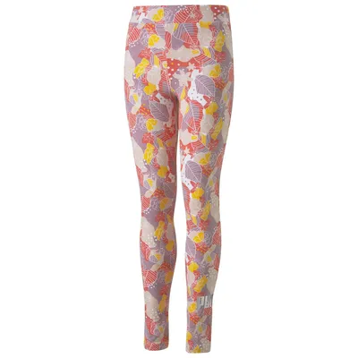 Produktbild von PUMA Ess+ Metallic Bloom AOP Leggings Mädchen salmon-aop 164