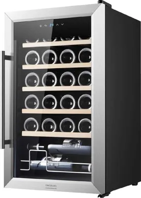 Productafbeelding van Cecotec WeinKühlschrank Bolero GrandSommelier 2450, roestvrij staal, compressormodel