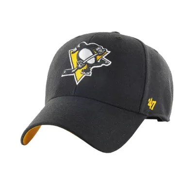 Image de Casquette de baseball 47 Brand NHL Pittsburgh Penguins M H-BLPMS15WBP-BK Pullunder 47 Brand Größe : one size,