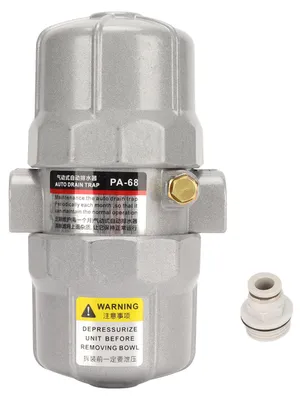 Produktbild von Universelles automatisches Ablassventil, pneumatischer Filter, Entwässerung für Druckluft, 1/2 Zoll NPT-Schnittstelle