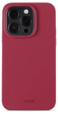 Productafbeelding van Holdit Silicone Case voor de Apple iPhone 15 Pro - Red Velvet