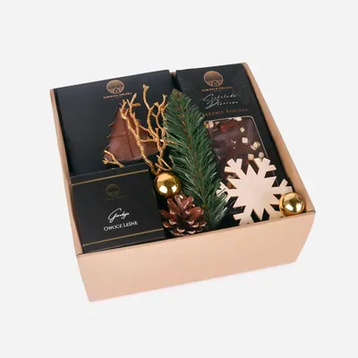 Zdjęcie produktu dla Zestaw prezentowy Drobna Przyjemność – czekolady i Gianduja Piwnica Polska