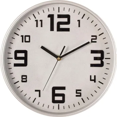 Immagine prodotto di Orologio da parete con meccanismo silenzioso SILENCE, Ø 30 cm