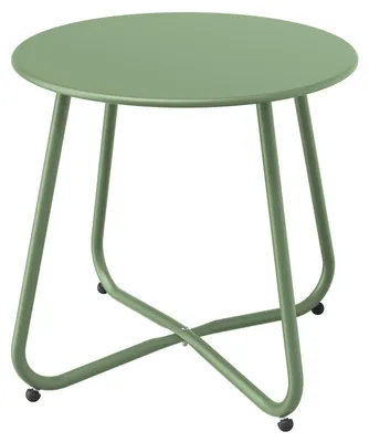 Produktbild von Beistelltisch, Couchtisch, rund, für den Außenbereich, salbeigrün