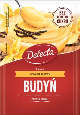 Image de Delecta pudding vanille 40 g