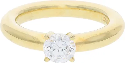 Produktbild von JuwelmaLux Ring 925/000 Sterling Silber Gold plattiert mit synth Zirkonia JL30-07-2495 55