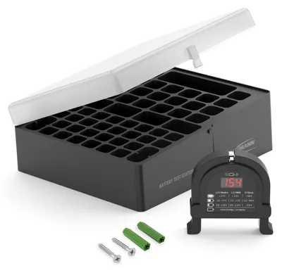 Immagine prodotto di ANSMANN 1900-0041-1 48 box batterie con tester (fornito senza batterie)