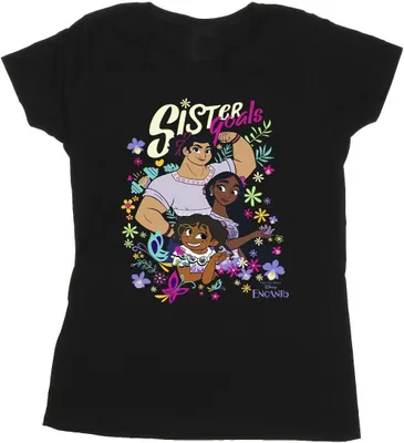 Immagine prodotto di Disney - Maglietta "Encanto Sister Goals" da donna BI19492 (XXL) (Nero)
