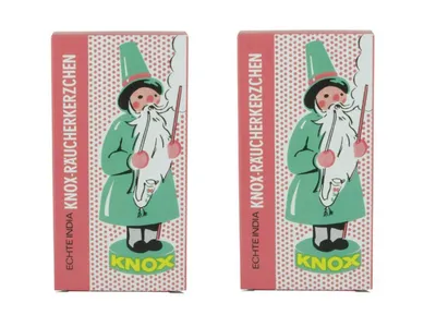 Zdjęcie produktu dla KNOX - Zestaw 2 kadzidełek w rozmiarze M - Ostalgie Sandel