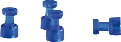 Produktbild von Franken Magnet HMH1803 rund 11x18mm dunkelblau 4 St./Pack.